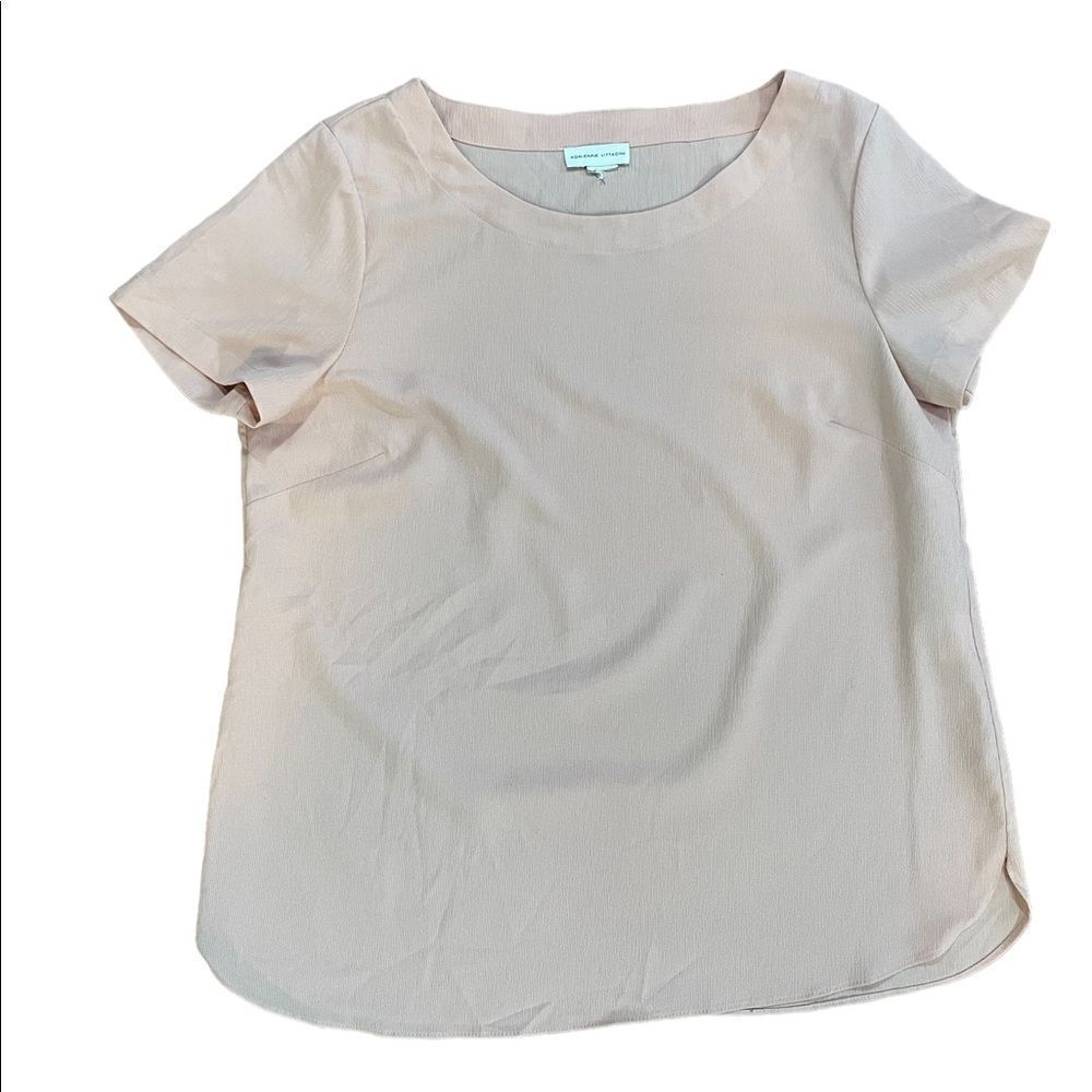 ‎Adrienne Vittadini pink blouse